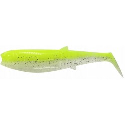 Savage Gear Cannibal Shad 10cm Fluo Yellow Glow 77108