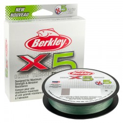 Berkley X5 Braid Low-Vis Green 150m 0,14 mm 14,2kg