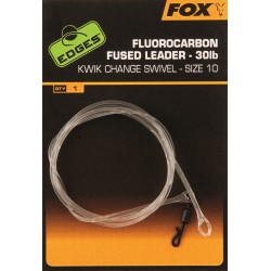 FOX EDGES™ FLUOROCARBON FUSED LEADERS SIZE 10 CAC695
